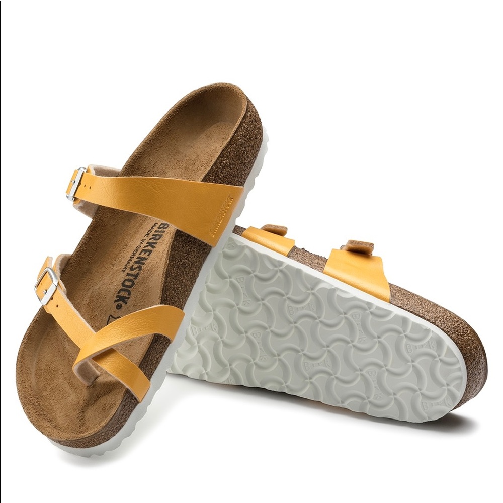 Birkenstock Mayari in Amber Yellow
